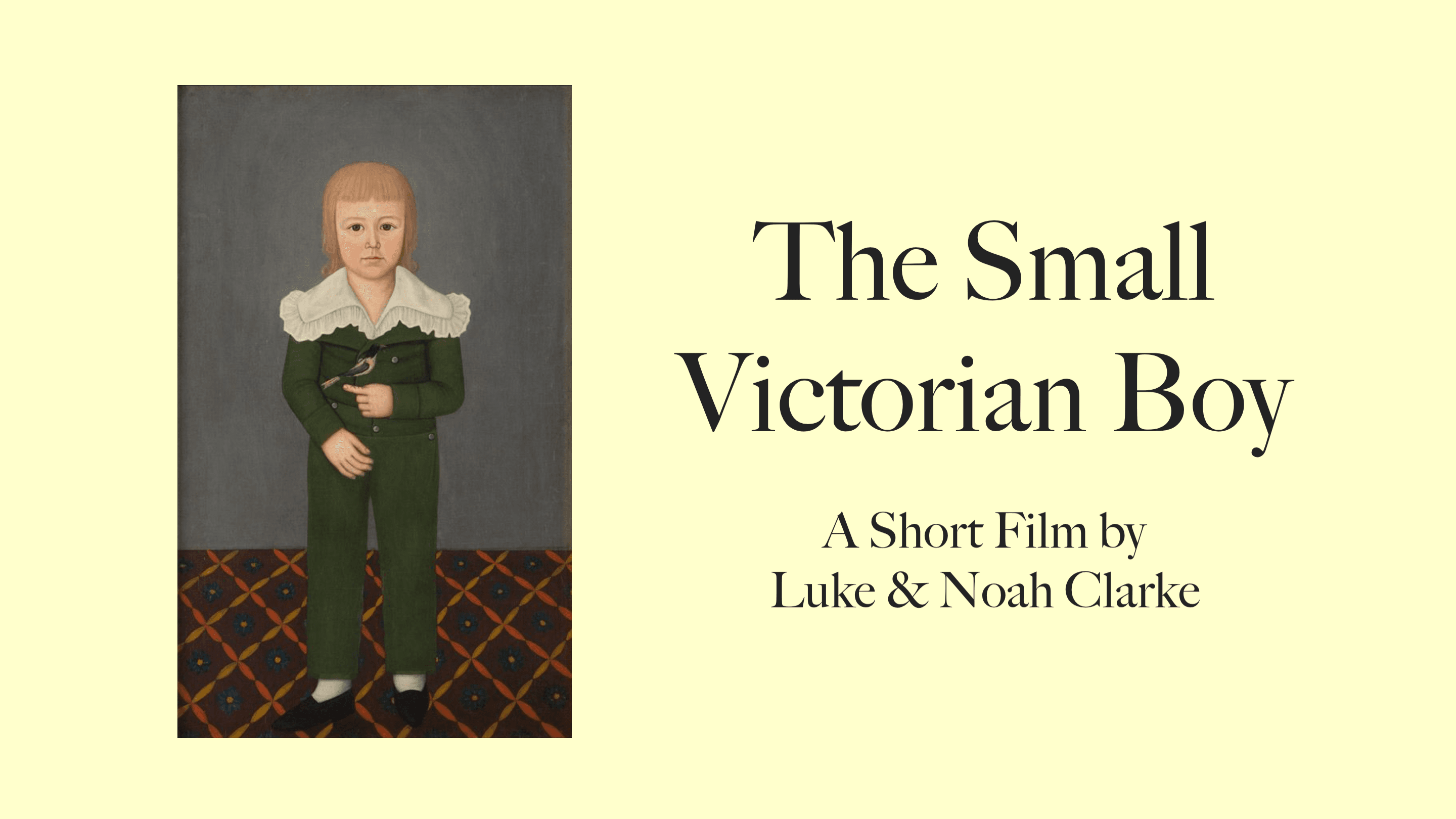 The Small Victorian Boy